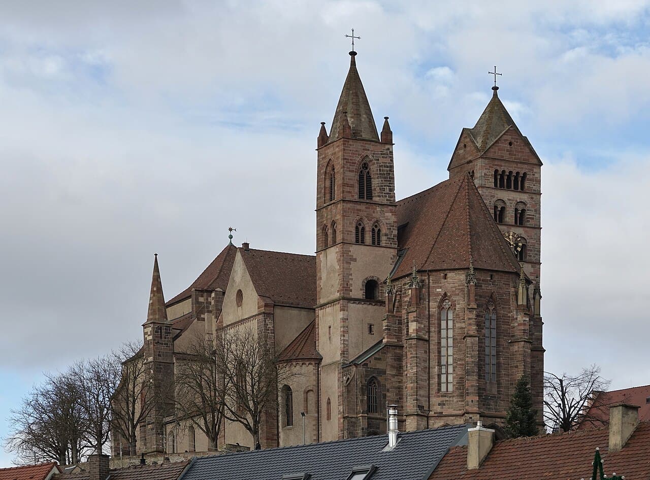 Collégiale, château et vielle ville de Quedlinburg