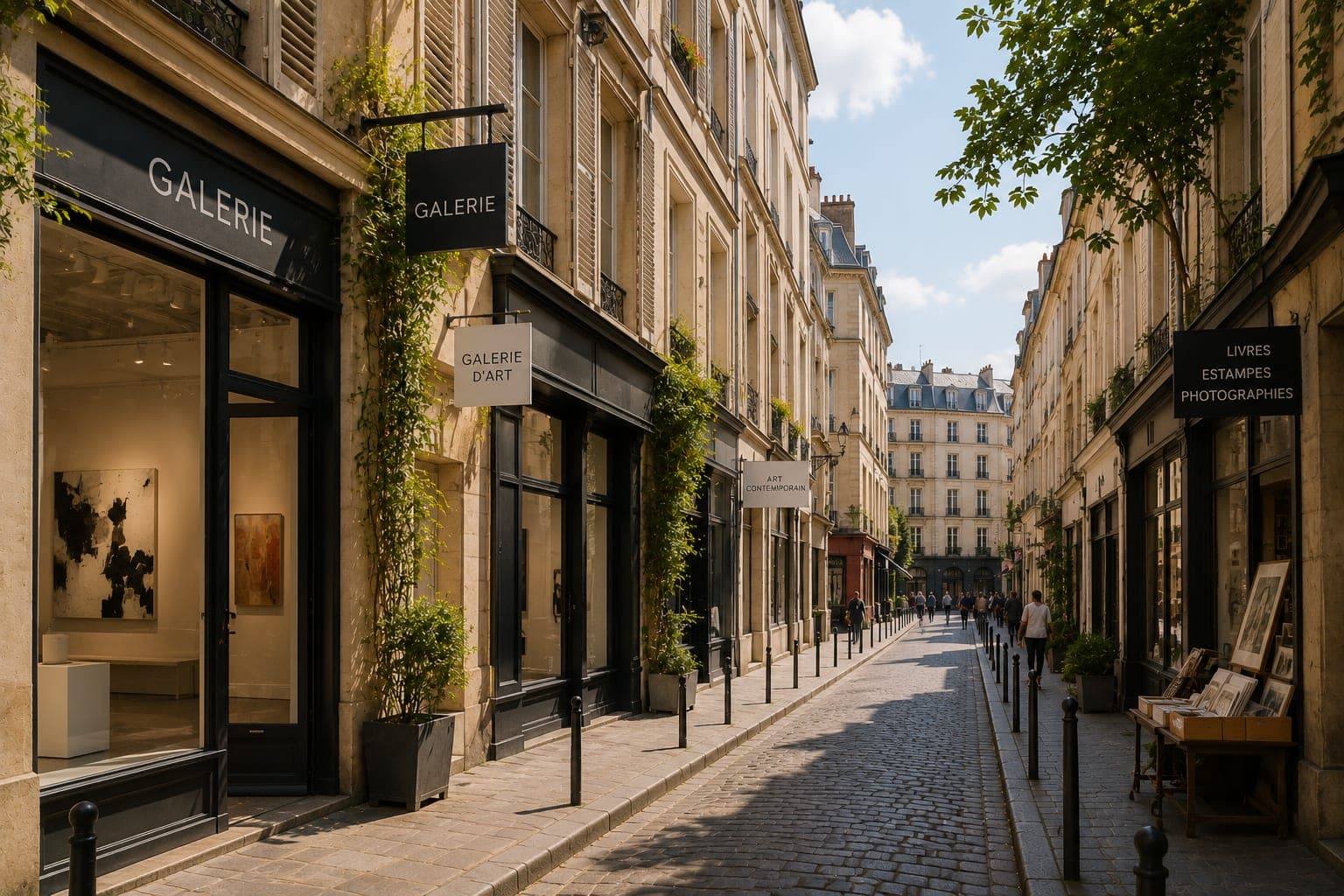 Les meilleurs quartiers pour les amateurs d'art à Paris