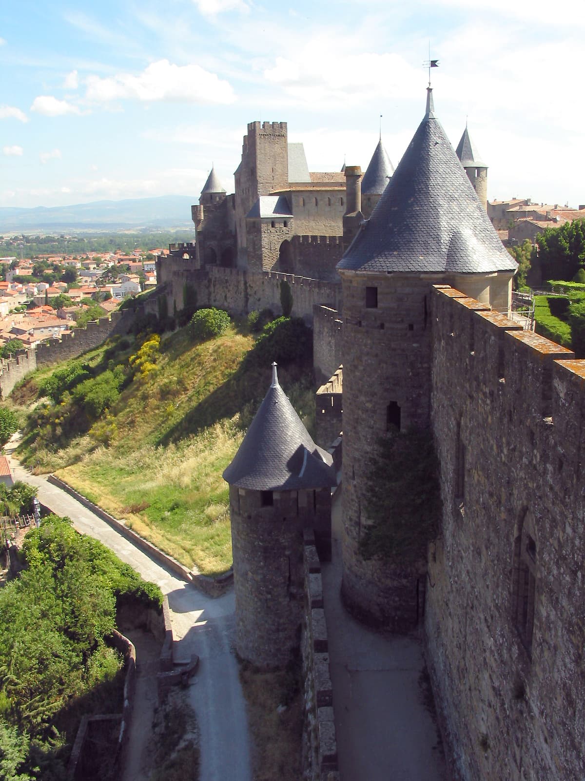 Cité de Carcassonne et château comtal