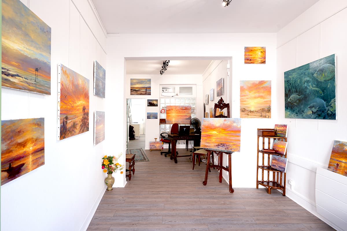 Galerie d'art de Zéro à l'Infini