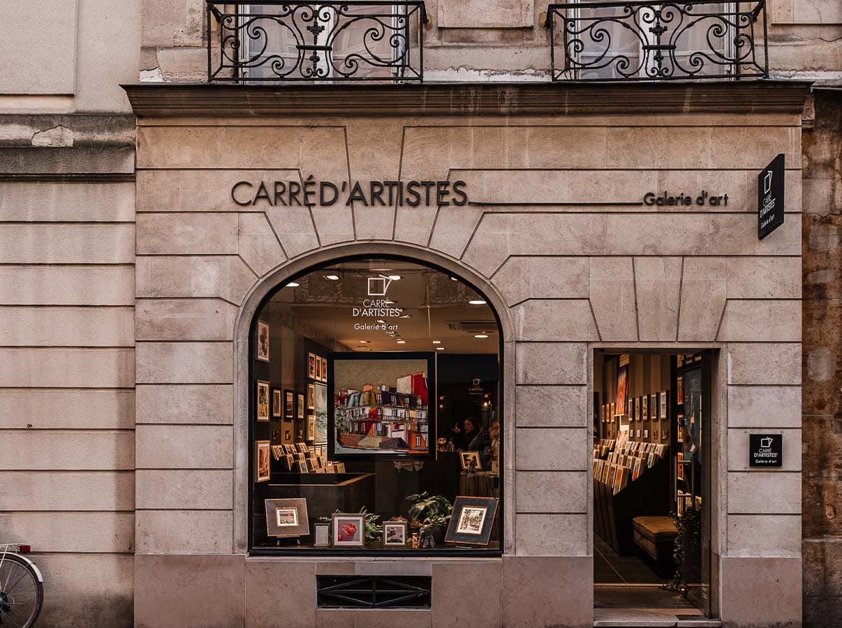 Carré d'artistes - Ile Saint-Louis