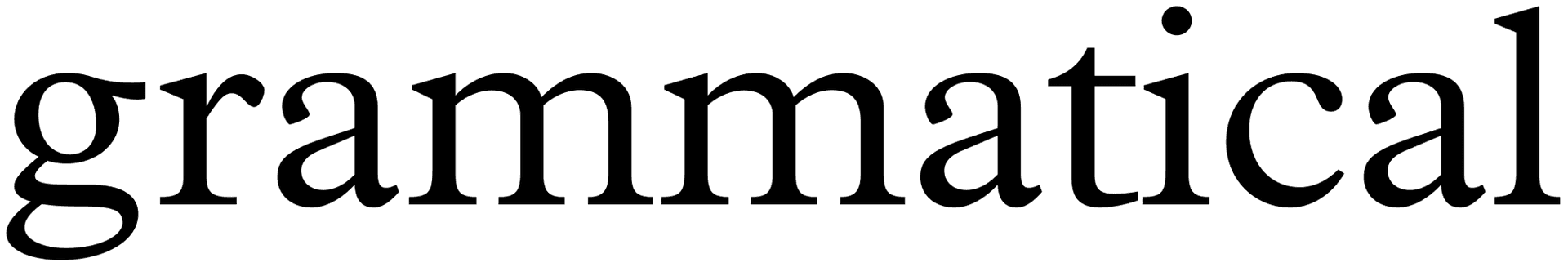Grammatical