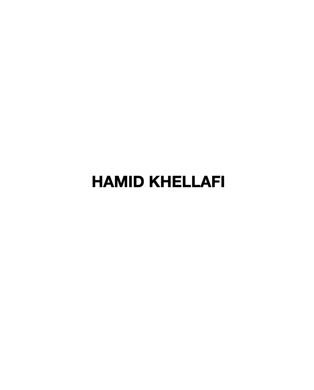 Galerie Hamid Khellafi