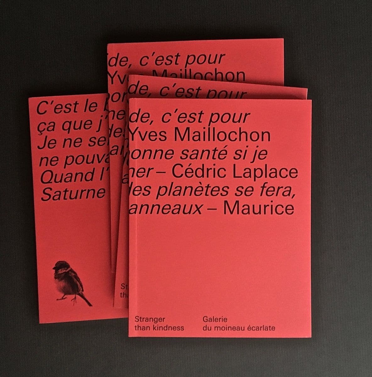 Galerie Du Moineau Ecarlate
