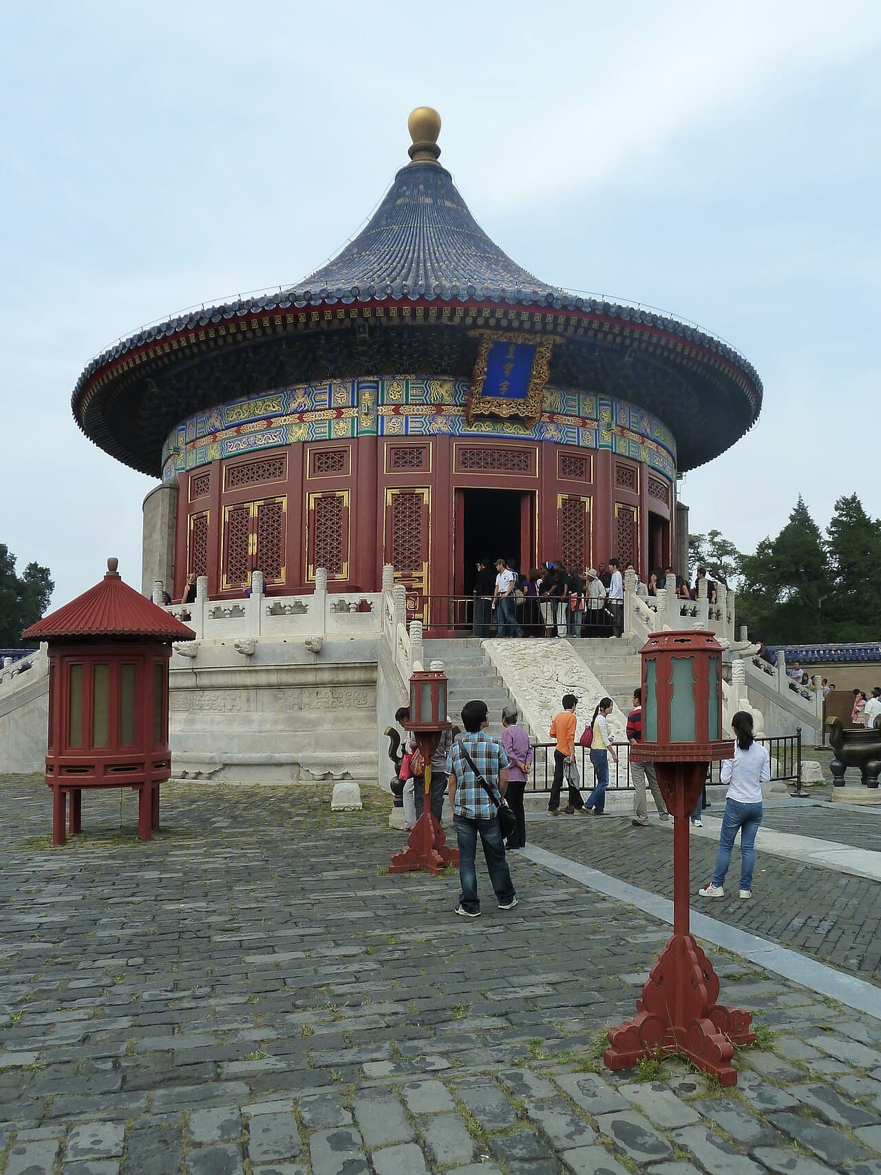 Temple du Ciel, autel sacrificiel impérial à Beijing