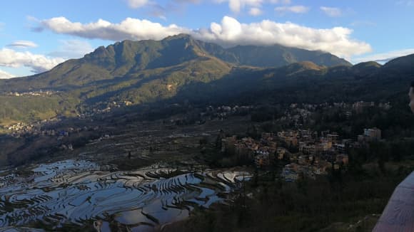 Paysage culturel des rizières en terrasse des Hani de Honghe