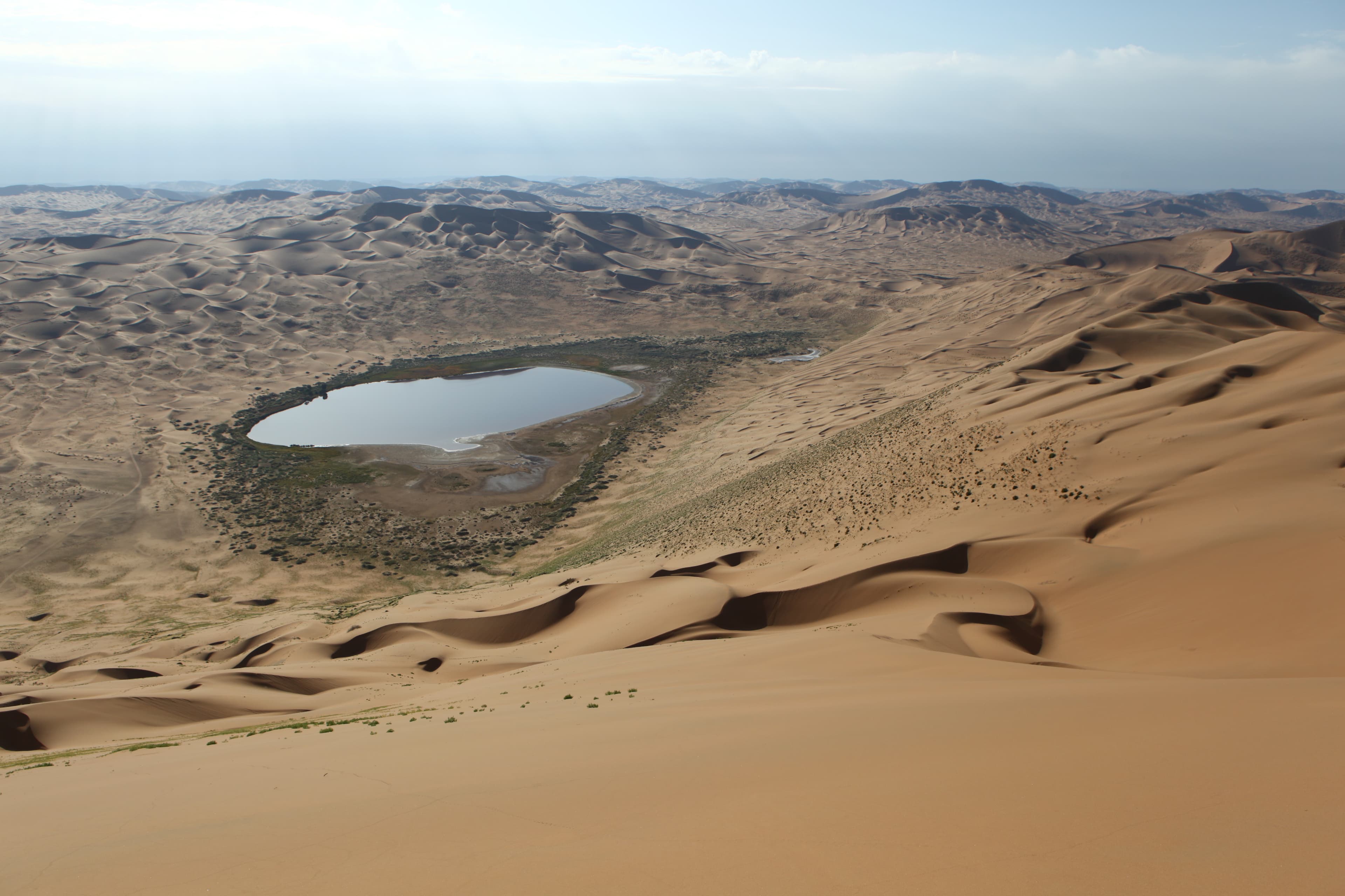 Désert de Badain Jaran – Tours de sable et lacs