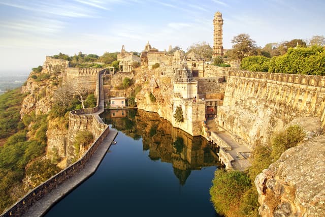 Forts de colline du Rajasthan