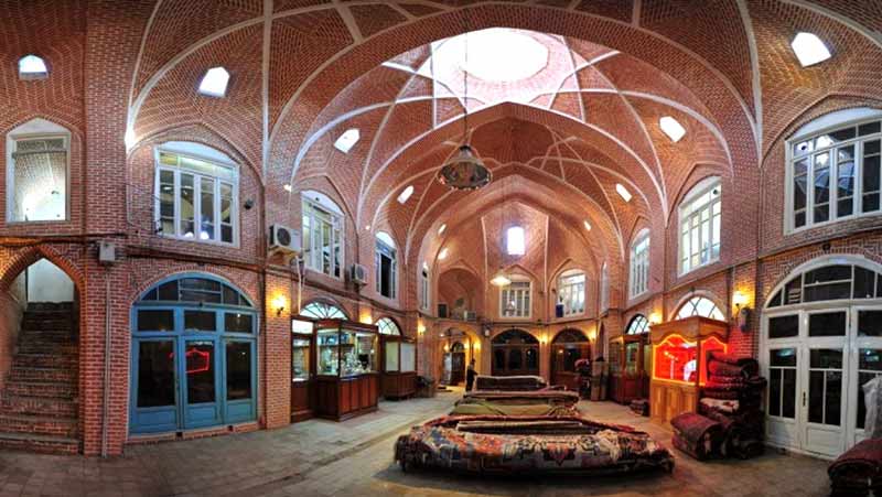 Ensemble du bazar historique de Tabriz
