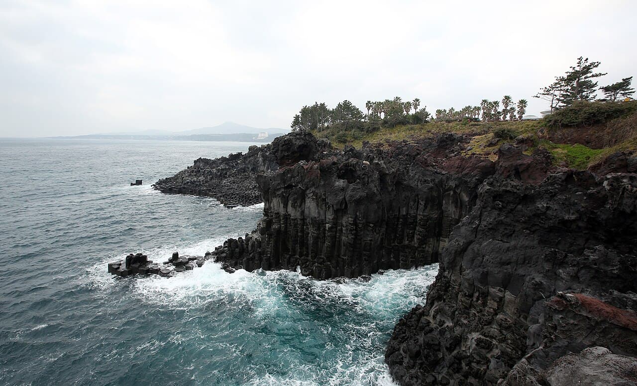 Île volcanique et tunnels de lave de Jeju