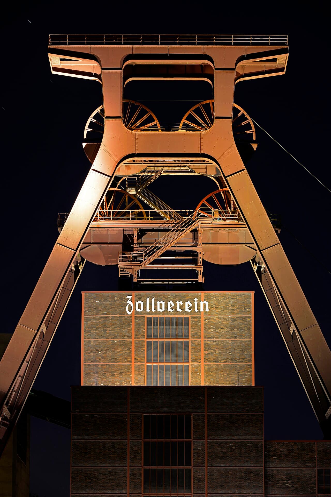 Complexe industriel de la mine de charbon de Zollverein à Essen