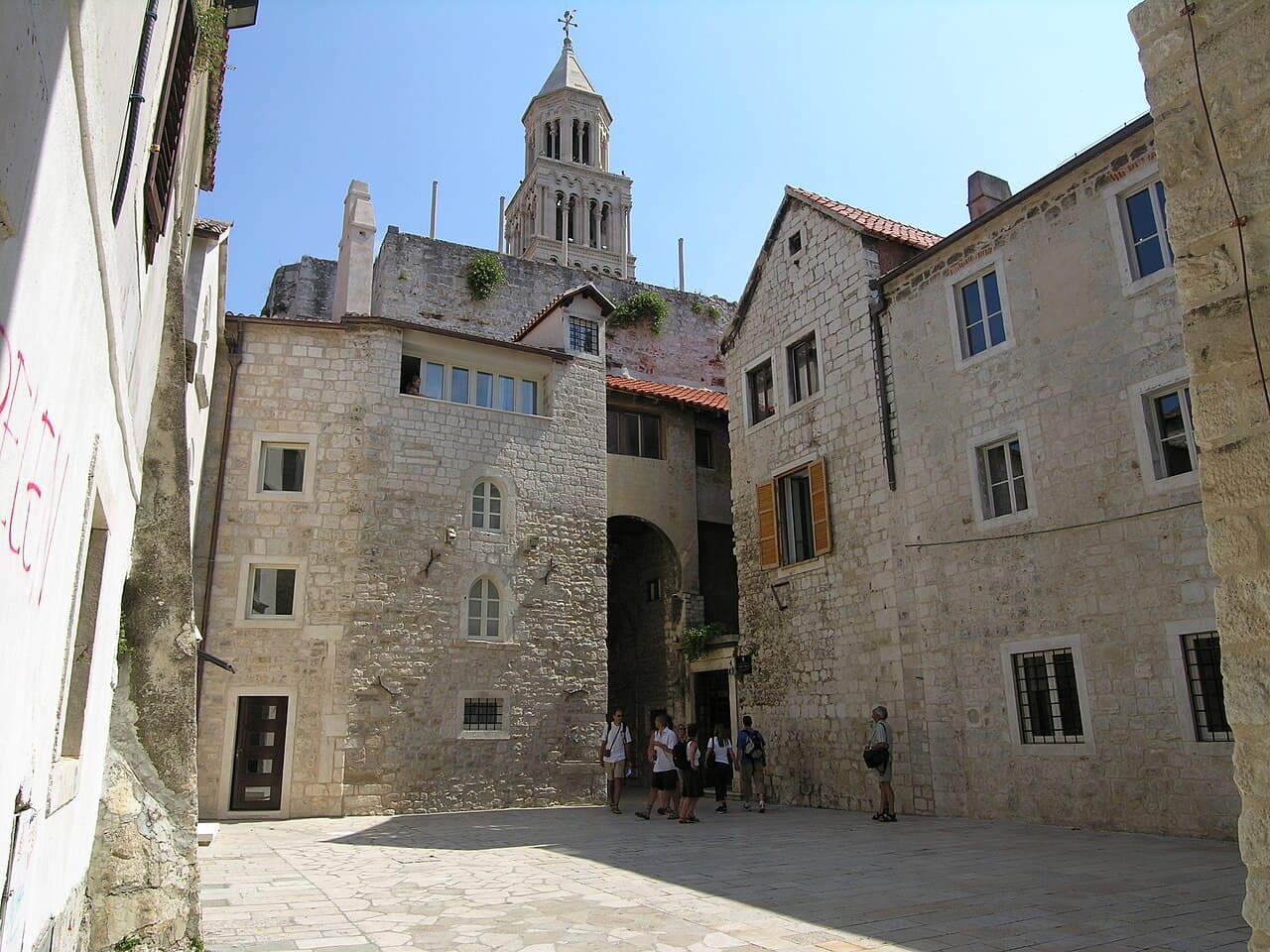 Noyau historique de Split avec le palais de Dioclétien