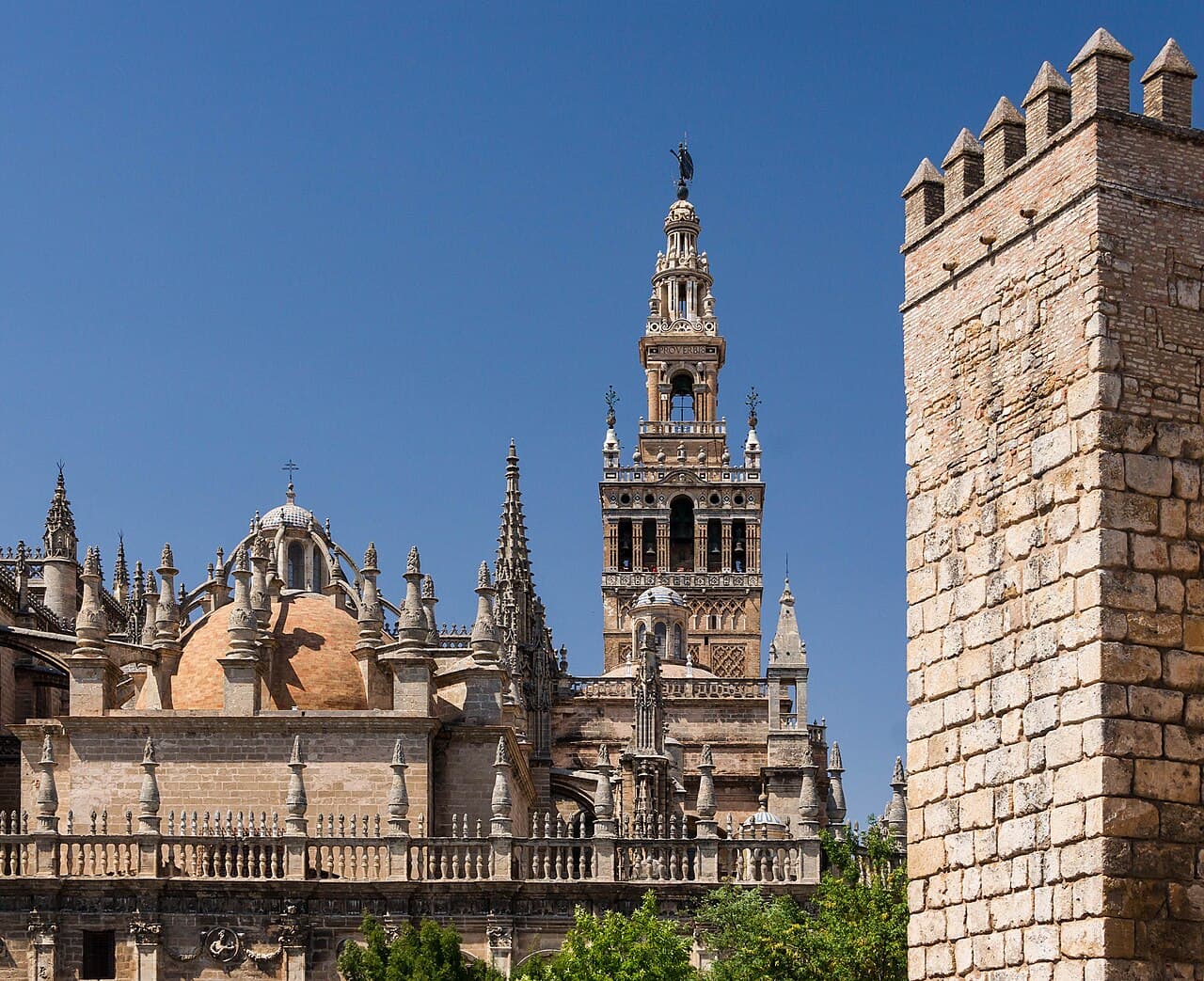 La Cathédrale, l'Alcázar et l'Archivo de Indias de Séville
