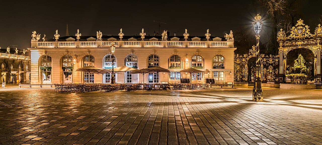 Places Stanislas, de la Carrière et d'Alliance à Nancy