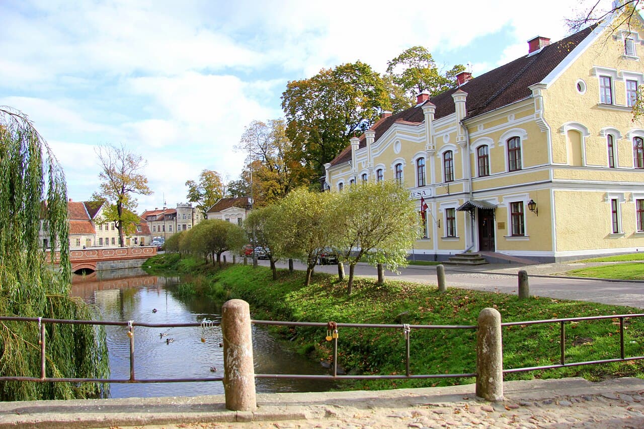 Vieille ville de Kuldīga