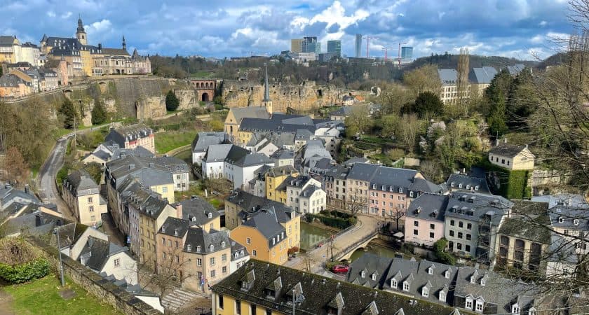 Ville de Luxembourg : vieux quartiers et fortifications