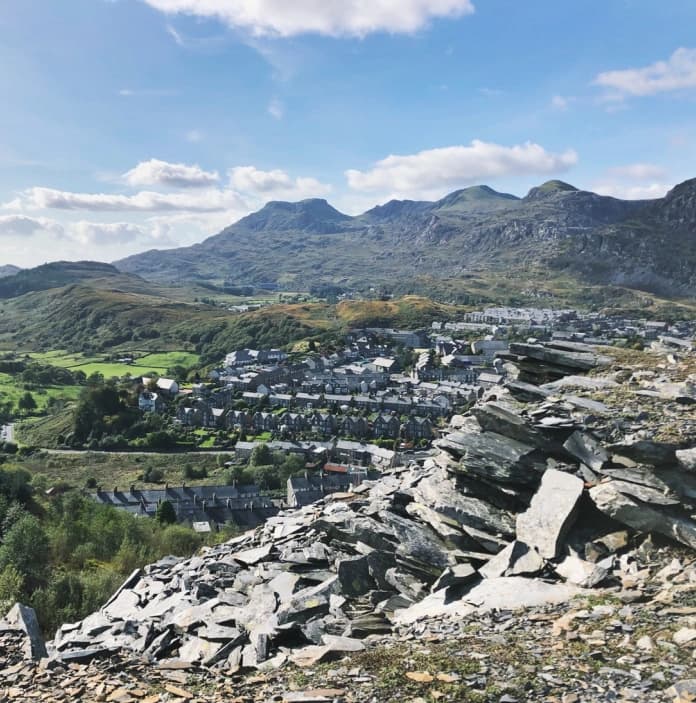 Le paysage d’ardoise du nord-ouest du pays de Galles