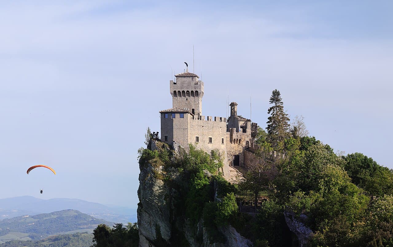 Centre historique de Saint-Marin et mont Titano