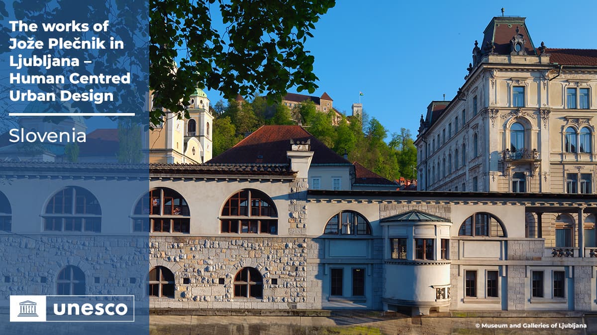 Les œuvres de Jože Plečnik à Ljubljana - une conception urbaine centrée sur l’humain