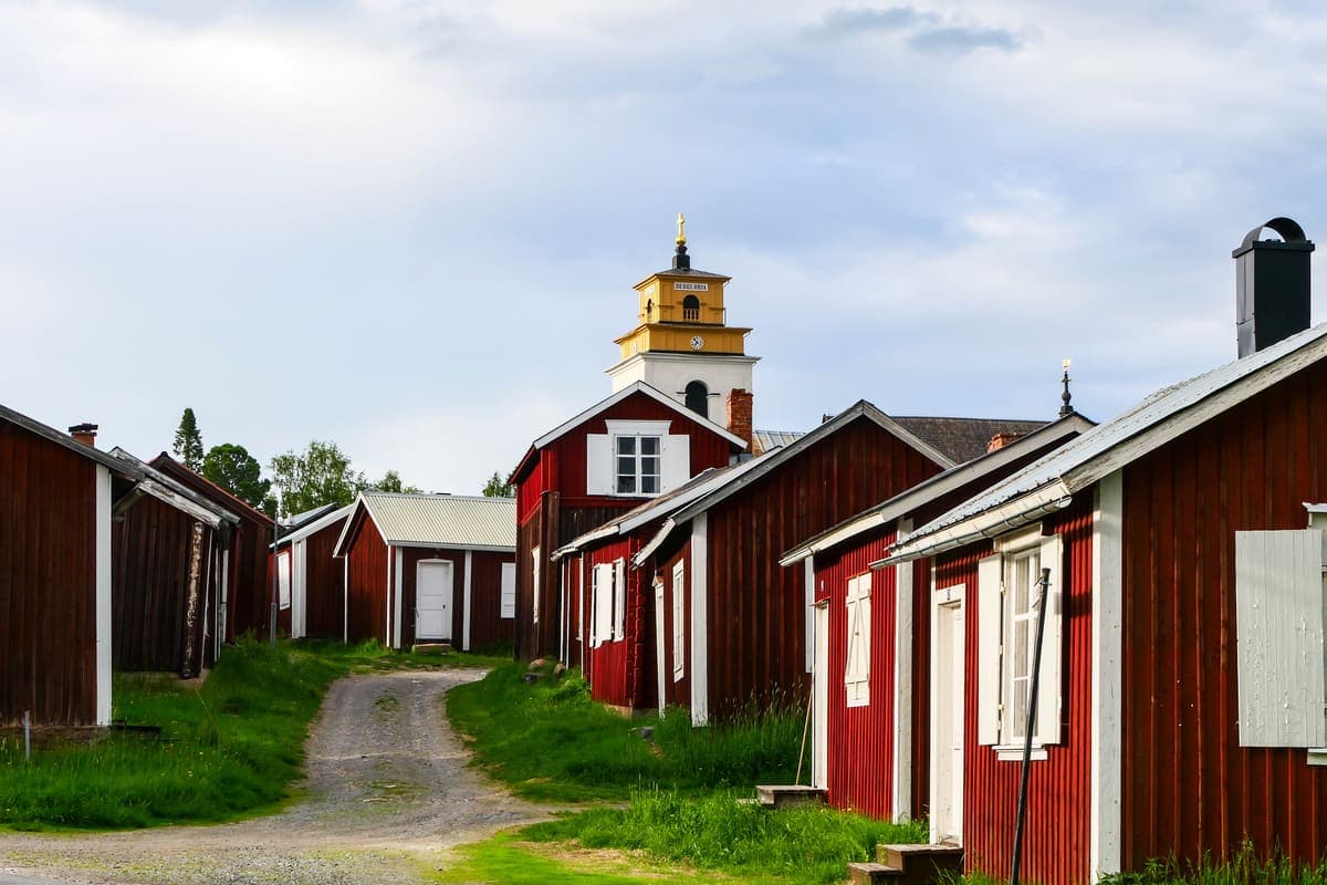 Fermes décorées de Hälsingland