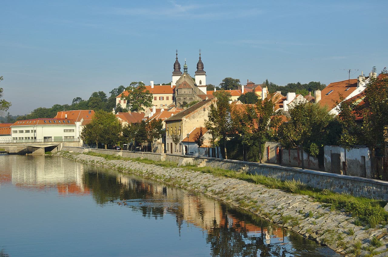 Le quartier juif et la basilique Saint-Procope de Třebíč