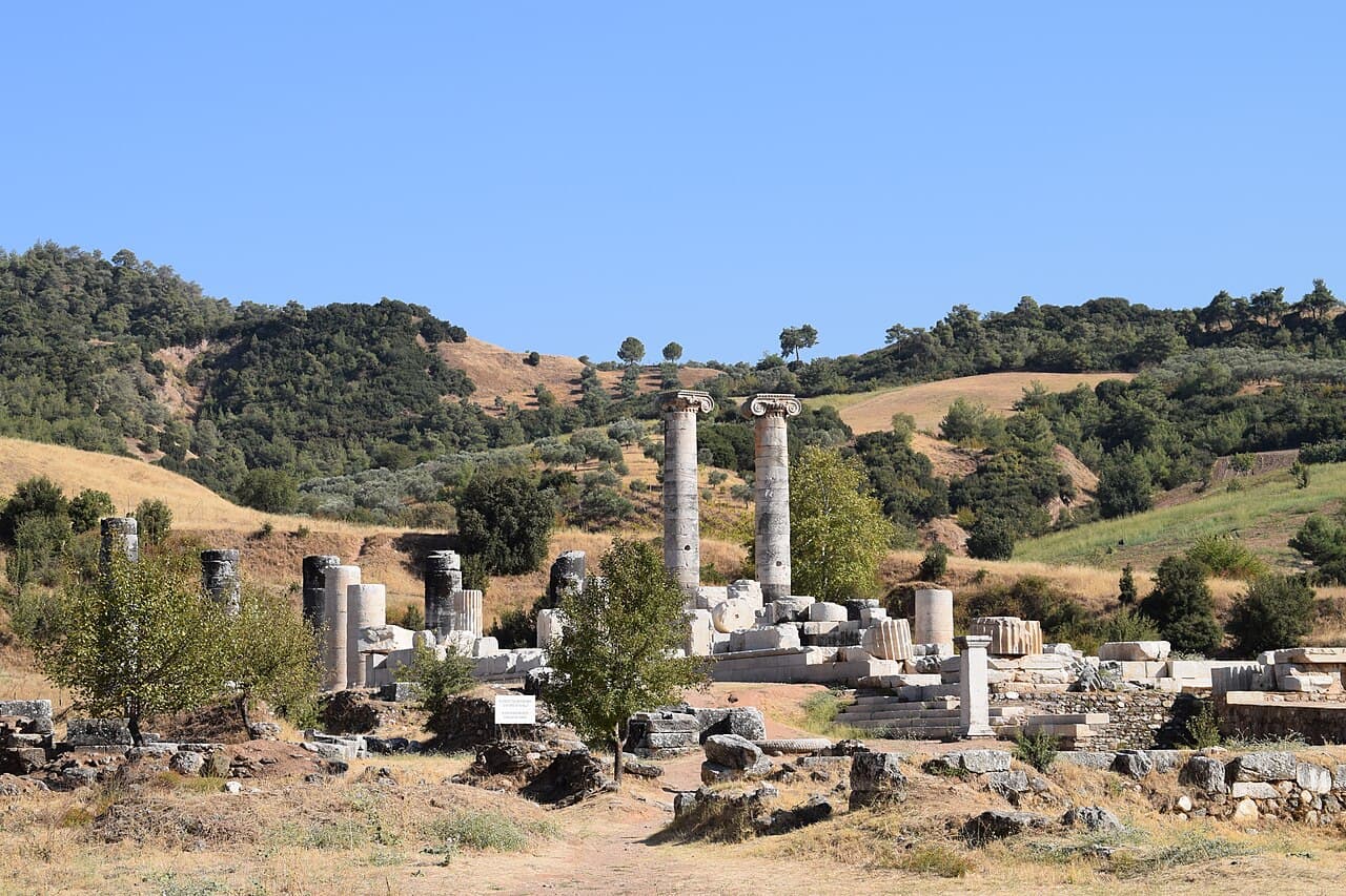 Sardes et les tumuli lydiens de Bin Tepe
