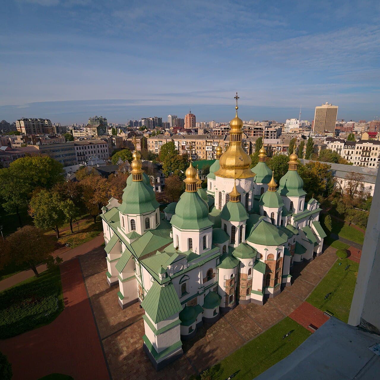 Kyiv : Cathédrale Sainte-Sophie et ensemble des bâtiments monastiques et Laure de Kyiv-Petchersk