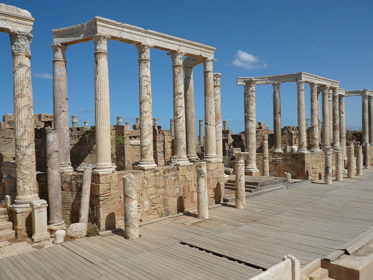 Site archéologique de Leptis Magna