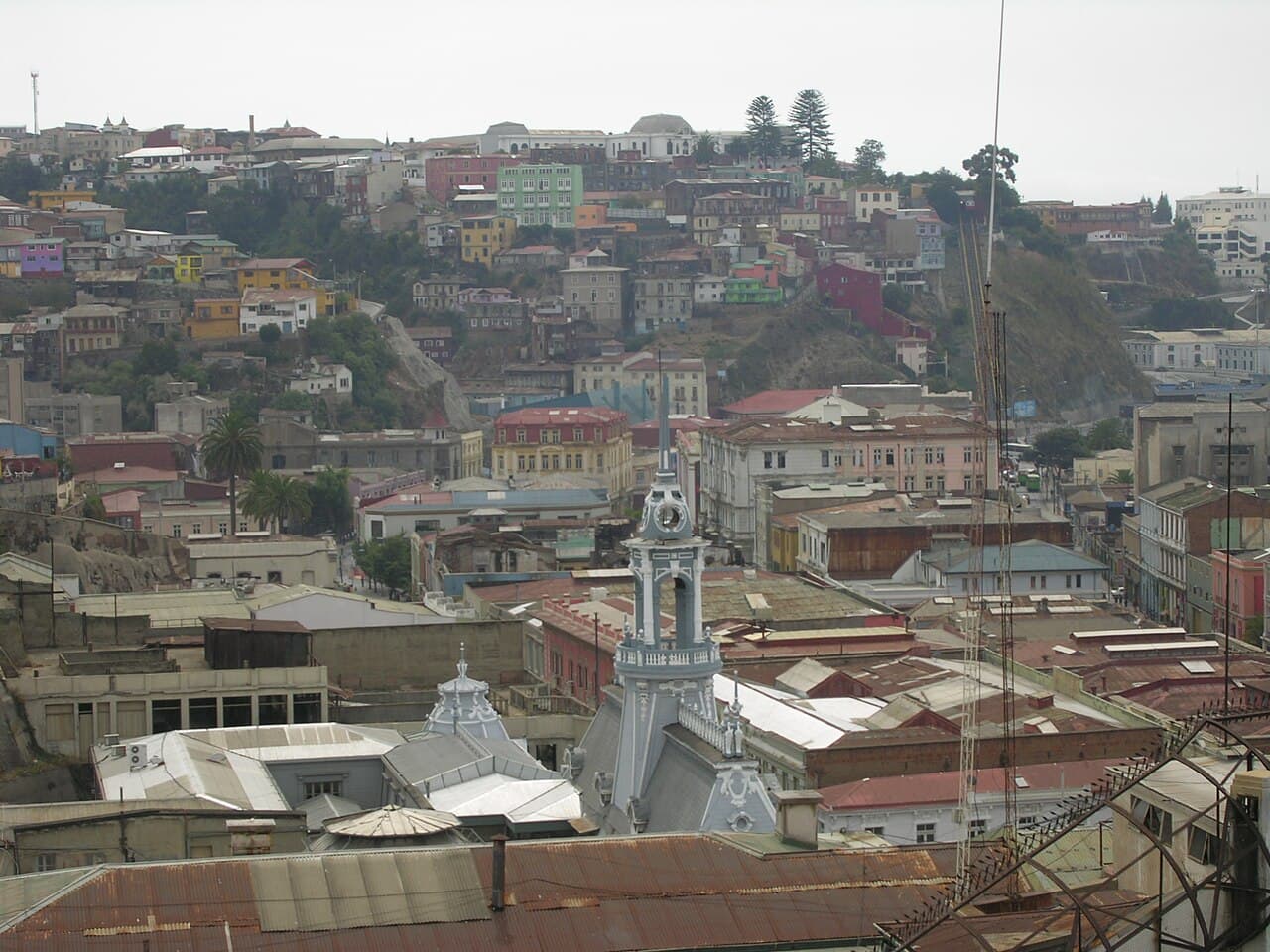 Quartier historique de la ville portuaire de Valparaiso