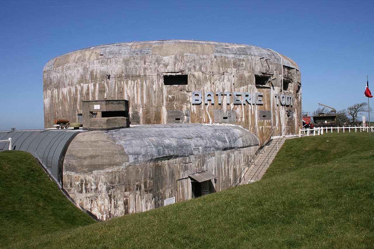 Musée du Mur de l'Atlantique - Batterie Todt
