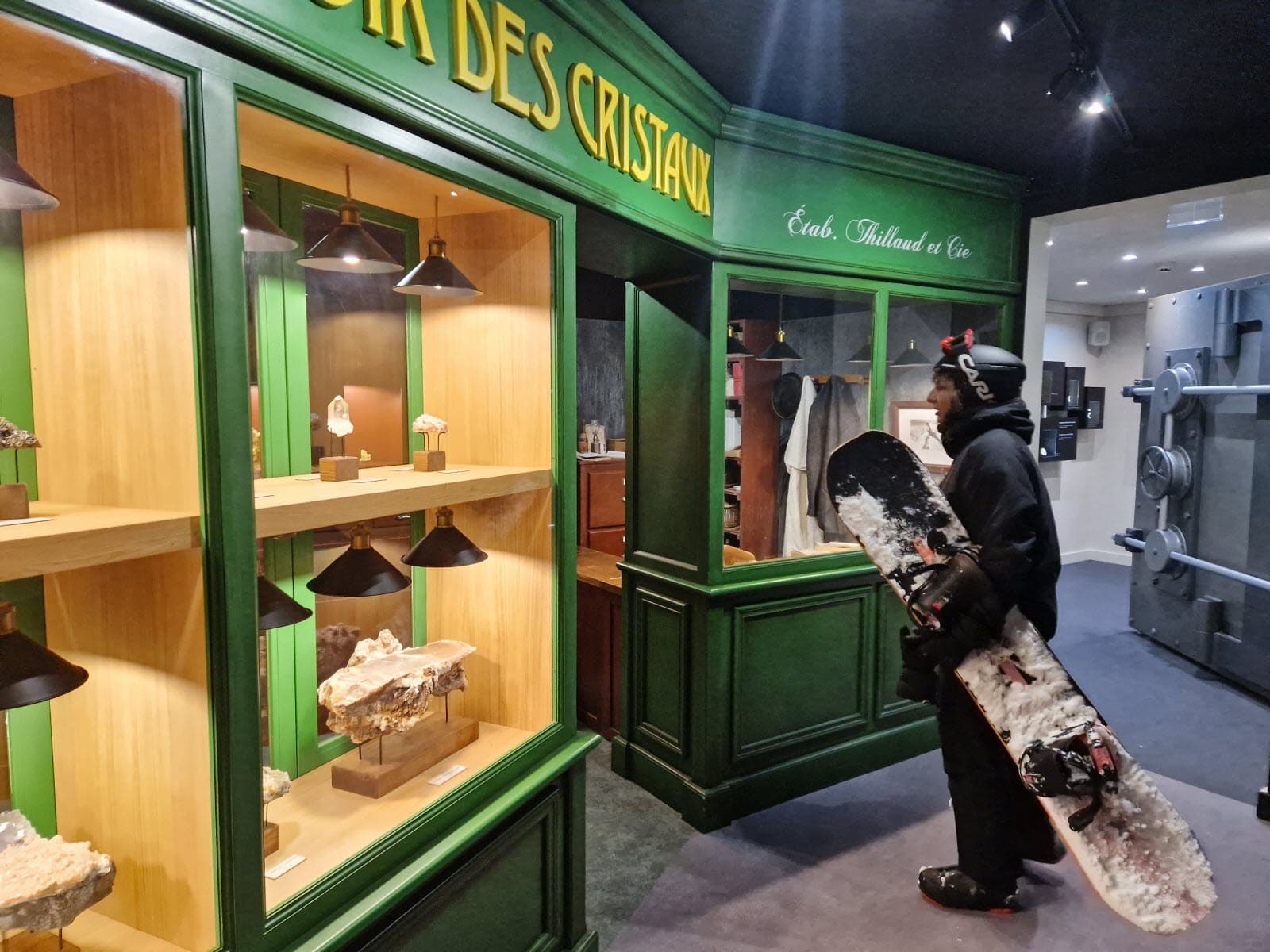 Galerie des minéraux